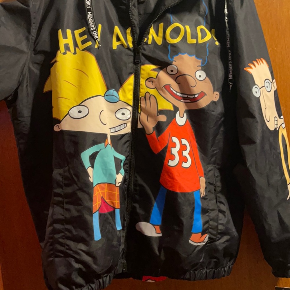 Members only x Hey Arnold Nickelodeon Collection Jacket